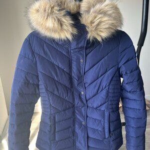 Superdry hooded puffer winter jacket